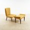 Lounge Chair and Ottoman, 1960s, Set of 2, Image 1