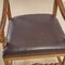 Brauner Vintage Sessel, 1900er 6