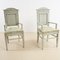 Mintgrüne Vintage Stühle, 2er Set 1
