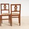 Neoclassical Walnut Chairs, Set of 2 5