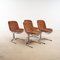 Chromed Chairs by Gastone Rinaldi for Rima, 1970s, Set of 4 1