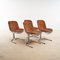 Chromed Chairs by Gastone Rinaldi for Rima, 1970s, Set of 4, Image 1