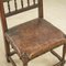 Vintage Beistellstuhl aus Holz 2