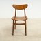 Skandinavischer Stuhl aus Holz, 1950er 1