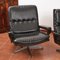 Set of King Lounge Chairs by André Vandenbeucks for Stässle 15