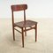 Skandinavischer Stuhl aus Holz, 1950er 1