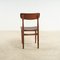 Skandinavischer Stuhl aus Holz, 1950er 2