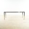 Chromed Iron Table with Glass Top 3