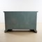 Vintage Gray Wooden Credenza 10