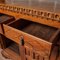 Vintage Brown Oak Credenza 6