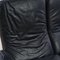 Black Leather 2-Seater Sofa 6