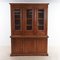 Vintage Wood & Glass Bookcase 1