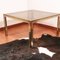 Table in Glass and Chromed Metal, 1970s 4