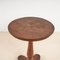 Brauner Vintage Tisch aus Nussholz 4