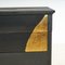 Dresser in Black & with Gold Leaf Details, 1800s 4