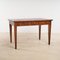 Neoclassical Desk Table in Veneer and Walnut 1