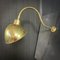 Hollywood Regency Wandlampe aus Messing 2