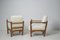 Set of Swedish Grace Upholstered Armchairs, 1920s 5