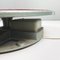 Italian Modern Rotating Display Stand in Metal and Red Fabric, 1970s, Image 9