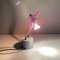 Moderne Italienische Tischlampen aus Metall in Rosa, 1980er, 2er Set 17