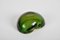 Herzförmige Schale aus Muranoglas in Grün & Bernsteinfarben von Flavio Poli, Italien, 1960er 10