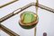 Scodella Sommerso a forma di cuore in vetro di Murano verde e ambrato di Flavio Poli, Italia, anni '60, Immagine 6