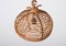 Mid-Century French Riviera Bambo and Rattan Spherical Chandelier, 1960s, Image 12