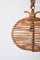 Mid-Century French Riviera Bambo and Rattan Spherical Chandelier, 1960s 8