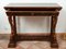 19th Century Empire Lucchese Console in Walnut Root, Image 6