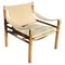 Sirocco Easy Chair in Beige Leather by Arne Norell, 1979, Image 1