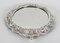 Antique Scottish Silver Plate in Cut Glass, 1800s 11