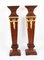 Antique Edwardian Mahogany Pedestals Torchere Stands, 1920s, Set of 2 14