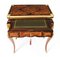 Antique French Burr Walnut Marquetry Desk, 1890s 15