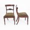 Vintage Regency Revival Dining Chairs in Mahogany, 1980s, Set of 8 3