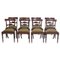 Vintage Regency Revival Dining Chairs in Mahogany, 1980s, Set of 8 1