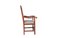 Presidential Chair in Wood and Velvet, Image 2