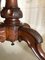 Victorian 6-Seater Centre or Dining Table in Burr Walnut, 1850s, Image 14