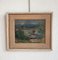 Mady Epstein, Vue sur Genève, le Jura et le lac depuis Cologny, Oil on Wood, Framed 2