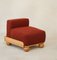 Slippers Cove Armless Seat in Clay by Fred Rigby Studio 1