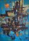 Mady Epstein, Composizione astratta, Olio su tela, con cornice, Immagine 2