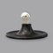 Black Metal Cone Wall or Ceiling Lamp, 1960s, Image 1