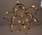 12-Light Chandelier by Sciolari, Italy, 1960s 8