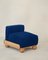 Slippers Cove Armless Seat in Cobalt Iris by Fred Rigby Studio 1