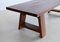 Brutalist Wood Bench or Side Table, 1950s 7