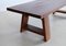 Brutalist Wood Bench or Side Table, 1950s, Image 7