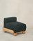 Pantuflas Cove con asiento sin brazos de lino pizarra de Fred Rigby Studio, Imagen 1