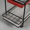 Vintage Trolley in Black Lacquered Metal, 1950s, Image 3
