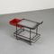 Vintage Trolley in Black Lacquered Metal, 1950s 7