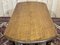 Large Mahogany Table 8 Feet in Louis Philippe Style, Manufacturing of the 1970s of Invoice with 6 Extensions in Fir 11