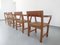 Take Poulsen Esszimmerstühle aus Kiefernholz für Gramrode Furniture, Dänemark 1974, 4er Set 4